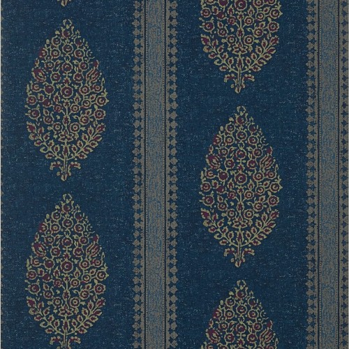 Tapeta liście i pasy Thibaut T10238 Chappana Colony