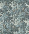 Fototapeta roślinna Rebel Walls R19237 Spruce Forest Blue Vintage Brocade
