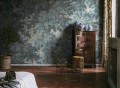 Fototapeta roślinna Rebel Walls R19237 Spruce Forest Blue Vintage Brocade
