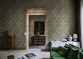 Tapeta roślinna Rebel Walls R19253 Blooming Park Green Vintage Brocade