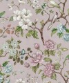 Tapeta botaniczna Rebel Walls R19263 Petit Flora Soft Pink Vintage Brocade