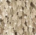 Tapeta liście i zegarki Rebel Walls R19273 No Time To Waste Sand Vintage Brocade