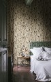 Tapeta liście i zegarki Rebel Walls R19273 No Time To Waste Sand Vintage Brocade
