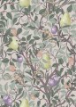 Tapeta owoce i gady Rebel Walls R19274 Fruit Garden Pastel Vintage Brocade