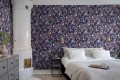 Tapeta owoce i gady Rebel Walls R19276 Fruit Garden Lilac Vintage Brocade