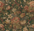Tapeta kwiaty vintage Rebel Walls R19265 Vintage Garden Green Vintage Brocade