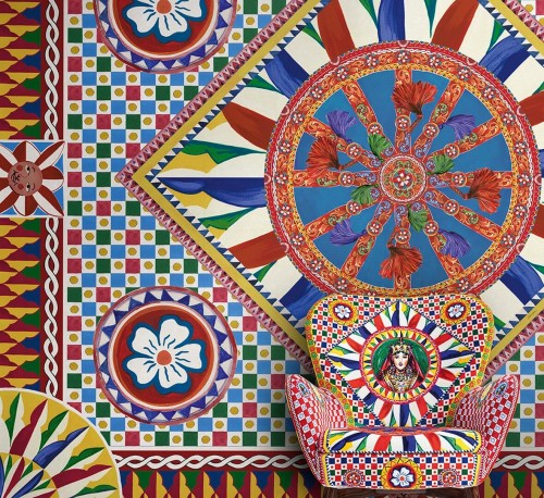 Mural nowoczesny Dolce & Gabbana TCW001 TCAHP UC068 N.1