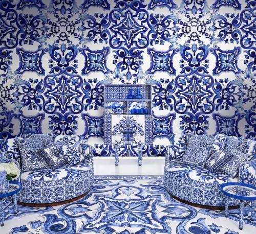 Mural jak ceramika azulejo Dolce & Gabbana TCW005 TCAI8 UB001 N.1