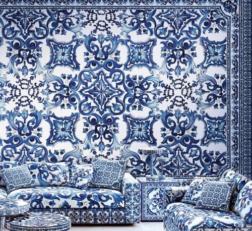 Mural jak ceramika azulejo Dolce & Gabbana TCW006 TCAI8 UB025 N.1