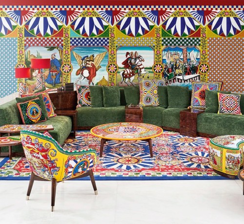 Mural nowoczesny Dolce & Gabbana TCW008 TCAHP UC077 N.1