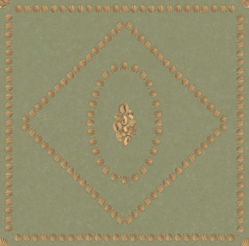 Tapeta geometryczna muszle Cole & Son Conchiglie 123/5026 Fornasetti Senza Tempo II