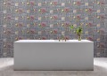 Tapeta owoce i geometria czarno-złota Cole & Son Frutta e Geometrico 123/6031 Fornasetti Senza Tempo II