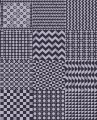 Tapeta abstrakcyjna geometria - szachownica Cole & Son Geometrico 123/7033 Fornasetti Senza Tempo II
