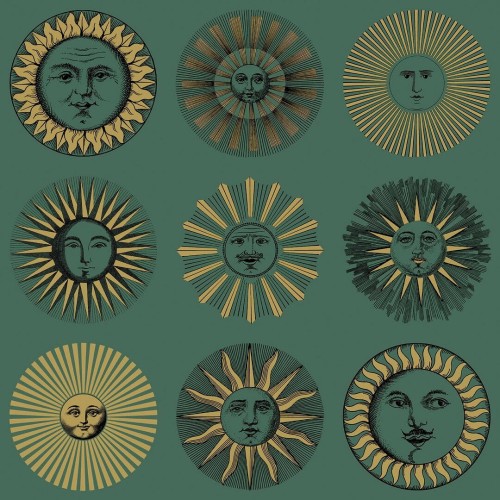 Tapeta słońce Cole & Son Soli 123/1005 Fornasetti Senza Tempo II