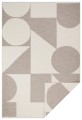 Dywan dwustronny geometryczny Boucle 4121 Geometric Beige