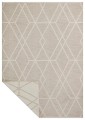 Dywan dwustronny geometryczny Boucle 4124 Diamond Cream