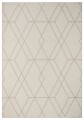 Dywan dwustronny geometryczny Boucle 4124 Diamond Cream