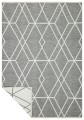 Dywan dwustronny geometryczny Boucle 4125 Diamond White