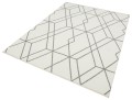 Dywan dwustronny geometryczny Boucle 4125 Diamond White