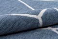 Dywan dwustronny geometryczny Boucle 4126 Diamond Blue