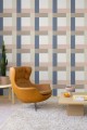 Fototapeta geometryczna Rebel Walls R19407 Don't be Square Pastel Maximalism More is More