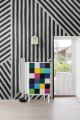 Fototapeta linie Rebel Walls R19408 Different Directions Black White Maximalism More is More