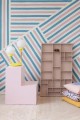 Fototapeta linie Rebel Walls R19409 Different Directions Pink Blue Maximalism More is More
