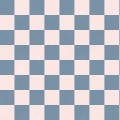 Fototapeta geometryczna szachownica Rebel Walls R19418 Chess Blue Pink Maximalism More is More