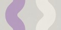 Fototapeta falujące paski Rebel Walls R19425 Wobbly Lilac Maximalism More is More