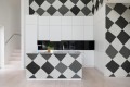 Fototapeta romby Rebel Walls R19429 Tremble Black White Maximalism More is More