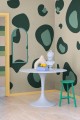 Fototapeta cętki Rebel Walls R19438 Giant Leopard Green Maximalism More is More