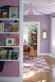 Fototapeta promienie Rebel Walls R19457 Rays Lilac Maximalism More is More