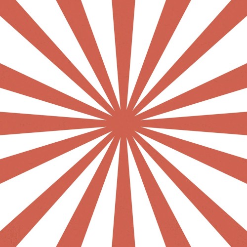 Fototapeta promienie Rebel Walls R19458 Rays Red Maximalism More is More