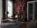 Fototapeta botaniczna - kwiaty bzu i ptaki Wallcraft LIlu 780322301