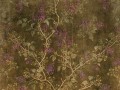 Fototapeta botaniczna - kwiaty bzu i ptaki Wallcraft LIlu 780332301