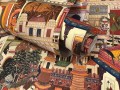 Tapeta marokańskie miasto i zwierzęta Holden 91551 Civita Xanadu