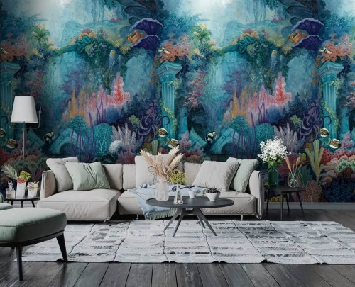 Mural podwodny świat Holden 99421 Abyss Xanadu