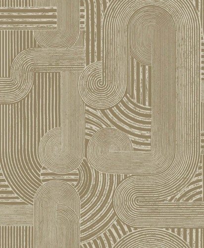 Tapeta geometryczna, linie Holden 65954 Macrame Khalili