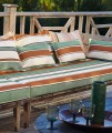 Tkanina outdoorowa w pasy Casamance 45020426 Sorrente Amalfi