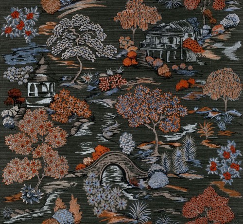 Tapeta naturalna japoński ogród Arte Gardens of Okayama 54501 Osmanthus