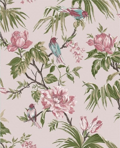 Tapeta botaniczna Next 118255 Birds & Blooms