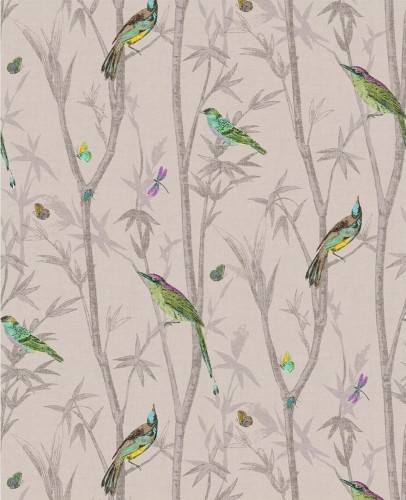 Tapeta botaniczna w stylu chinoiserie Next 118266 Chinoiserie Bird Trail
