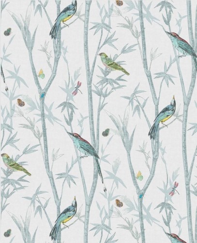 Tapeta botaniczna w stylu chinoiserie Next 118267 Chinoiserie Bird Trail