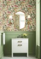 Tapeta kwiaty i motyle York Wallcoverings BL1724 Butterfly House Blooms II