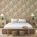 Tapeta kwiaty i motyle York Wallcoverings BL1724 Butterfly House Blooms II
