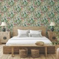 Tapeta kwiaty i motyle York Wallcoverings BL1725 Butterfly House Blooms II