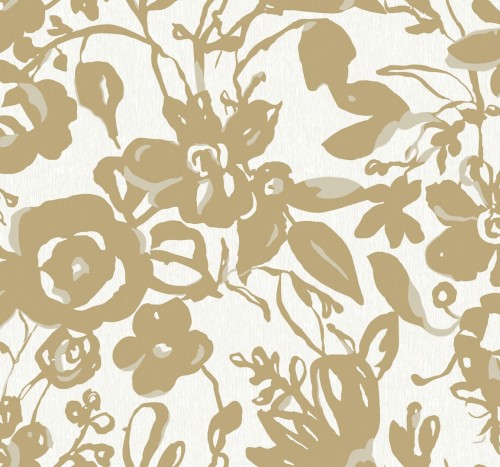 Tapeta abstrakcyjne kwiaty York Wallcoverings BL1732 Brushstroke Floral Blooms II
