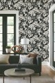 Tapeta abstrakcyjne kwiaty York Wallcoverings BL1733 Brushstroke Floral Blooms II