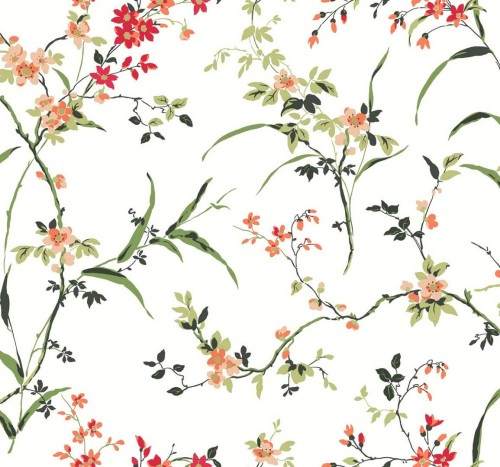 Tapeta roślinna York Wallcoverings BL1741 Blossom Branches Blooms II