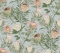 Tapeta kwiaty srebrnika York Wallcoverings BL1755 Protea Blooms II